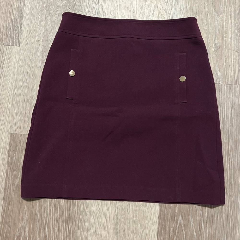 Purple Skirt - Ann Taylor Loft